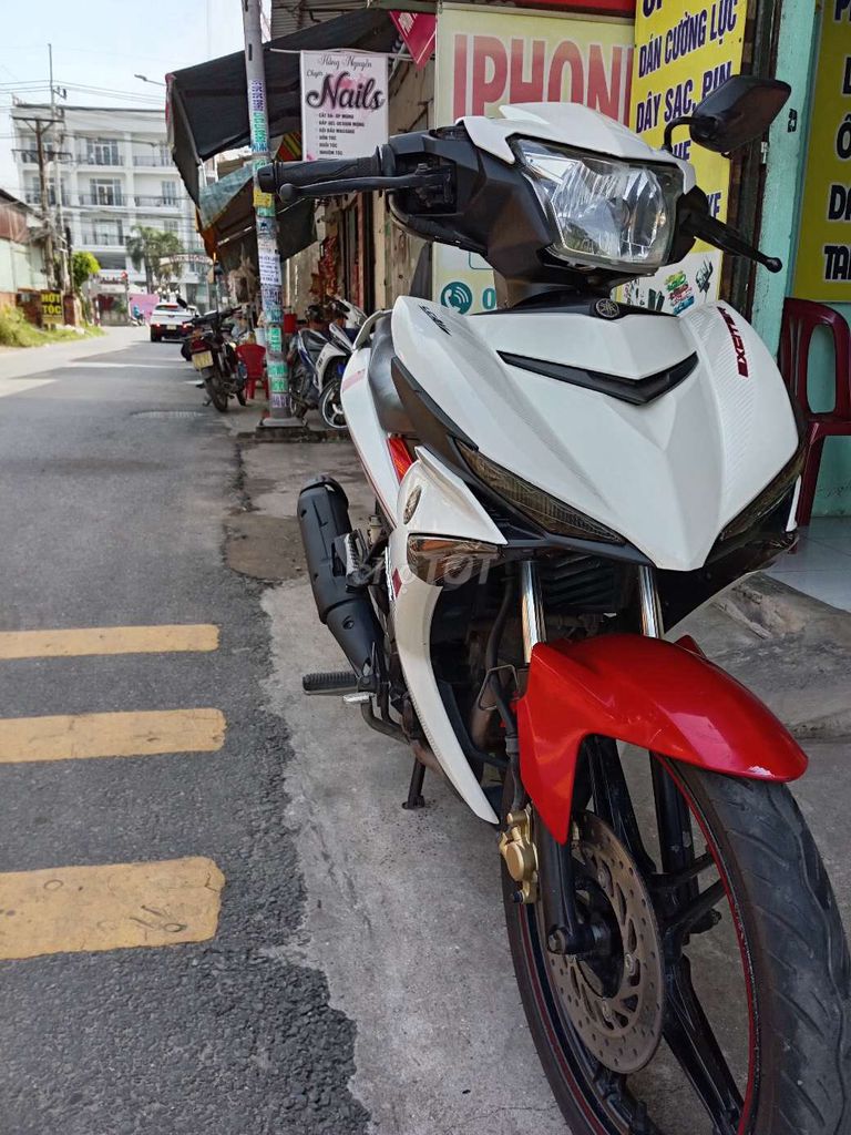 Yamaha Exciter 150 2016 Trắng đỏ. Mua bán Xe máy tại Thành phố Thuận An Bình Dương được đăng bởi Hoa Hồng  hình 1