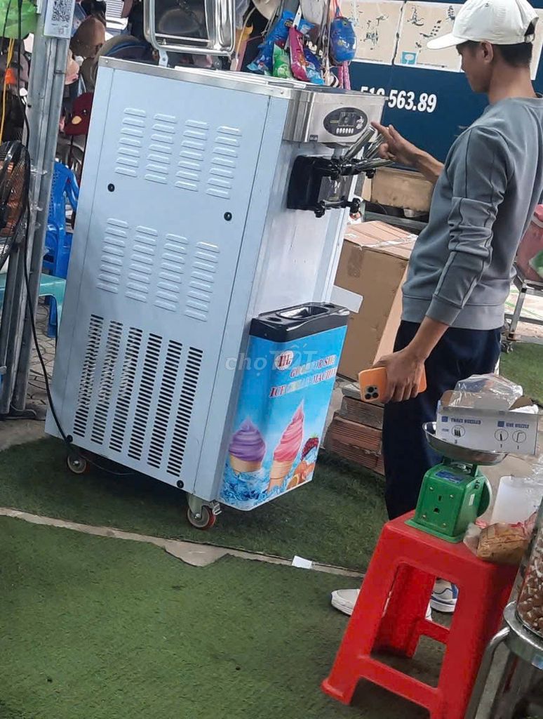 Máy làm kem tươi Goodfor SH2 99%. Mua bán Bếp, lò, đồ điện nhà bếp tại Huyện Hòa Thành Tây Ninh được đăng bởi Uy hình 1