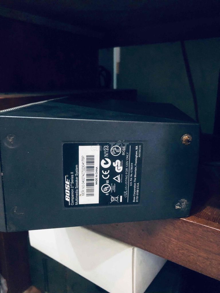 Loa vi tính Bose Companion 2 Series II Đen. Mua bán Tivi, Âm thanh tại Quận Bình Tân Tp Hồ Chí Minh được đăng bởi khanh bui hình 1