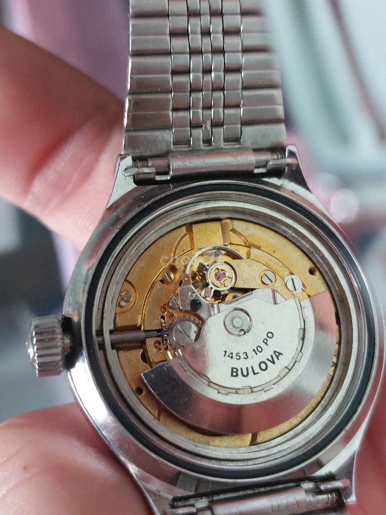 Bulova Automatic Toàn thân inox Máy vàng