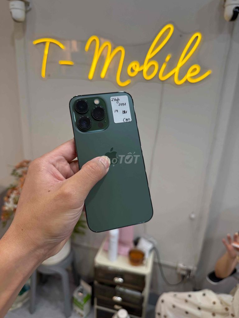 13 Pro 256Gb VN/A zin full xanh green đẹp. Mua bán Điện thoại tại Quận Thanh Xuân Hà Nội được đăng bởi Ngô Tráng T Mobile hình 1