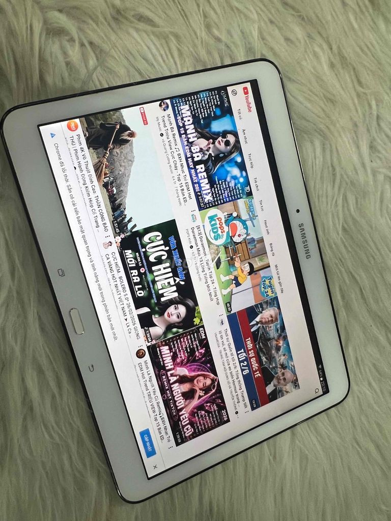 Samsung Tab 4 10.1 inch Trắng. Mua bán Máy tính bảng tại Quận Ninh Kiều Cần Thơ được đăng bởi CẦM ĐỒ LT hình 1