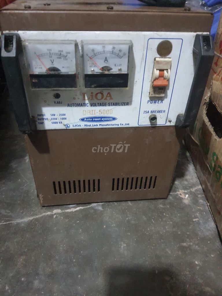 Ổn áp Lioav5kw dải 50v-220v. Mua bán Nội thất, đồ gia dụng khác tại Huyện Trực Ninh Nam Định được đăng bởi Chưa đặt tên hình 1