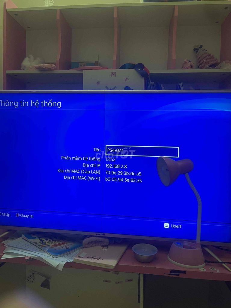 Sony Playstation 4 500GB Đen. Mua bán Thiết bị chơi game tại Quận Kiến An Hải Phòng được đăng bởi Rosy Halong hình 1