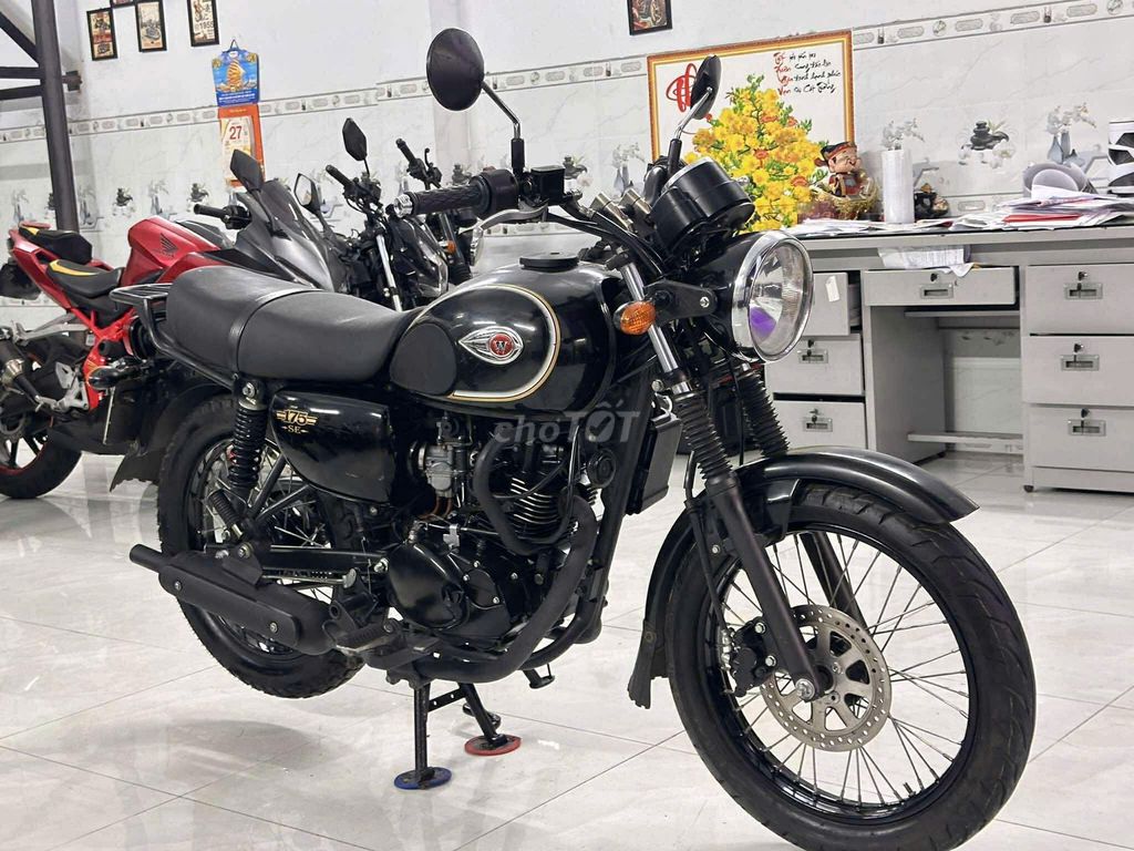 🏷️Kawasaki W175🏷️ Biển SG 2019  Chính chủ. Mua bán Xe máy tại Quận 5 Tp Hồ Chí Minh được đăng bởi Xe Máy Vinh hình 4