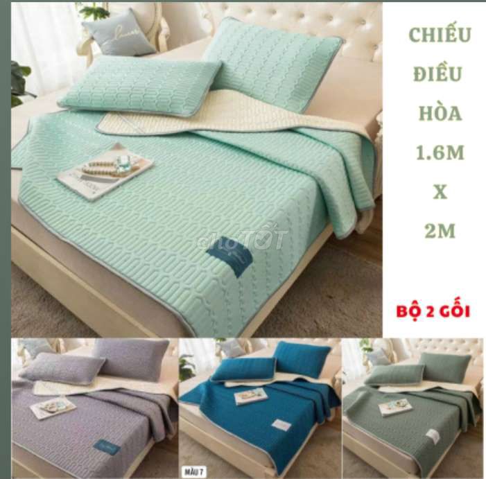 Bộ Ga Chiếu Điều Hòa 1.6m x 2m ( Kèm 2 Gối )