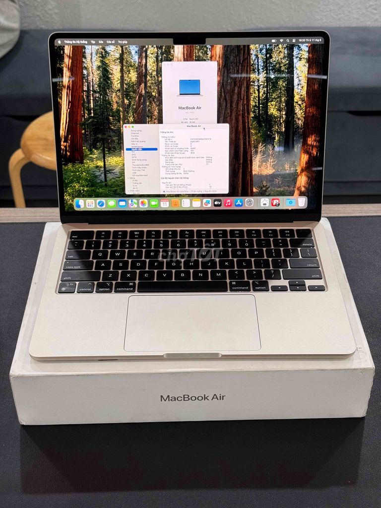 Macbook Air M2 16GB/256GB Starlight Care 01/2027. Mua bán Laptop tại Quận Tân Bình Tp Hồ Chí Minh được đăng bởi Nghĩa Bảy Hiền hình 1