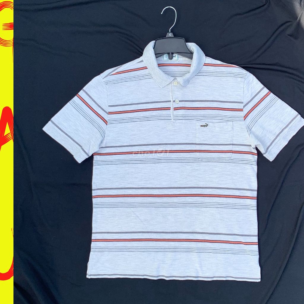 🎀Áo thun polo CÁ SẤU - sz XL 70-77kg. Mua bán Quần áo tại Quận Gò Vấp Tp Hồ Chí Minh được đăng bởi Shop Second Hand hình 1