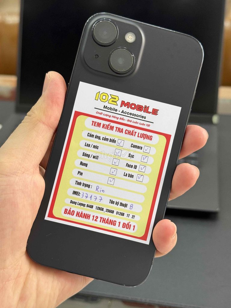 iPhone 15 128GB Đen máy đẹp keng chuẩn zin. Mua bán Điện thoại tại Thành phố Buôn Ma Thuột Đắk Lắk được đăng bởi Nguyễn Hoàng hình 1