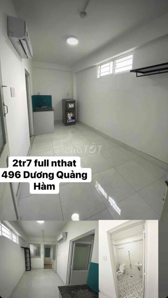 Phòng có gác và k gác full nội thất chỉ từ 2tr7