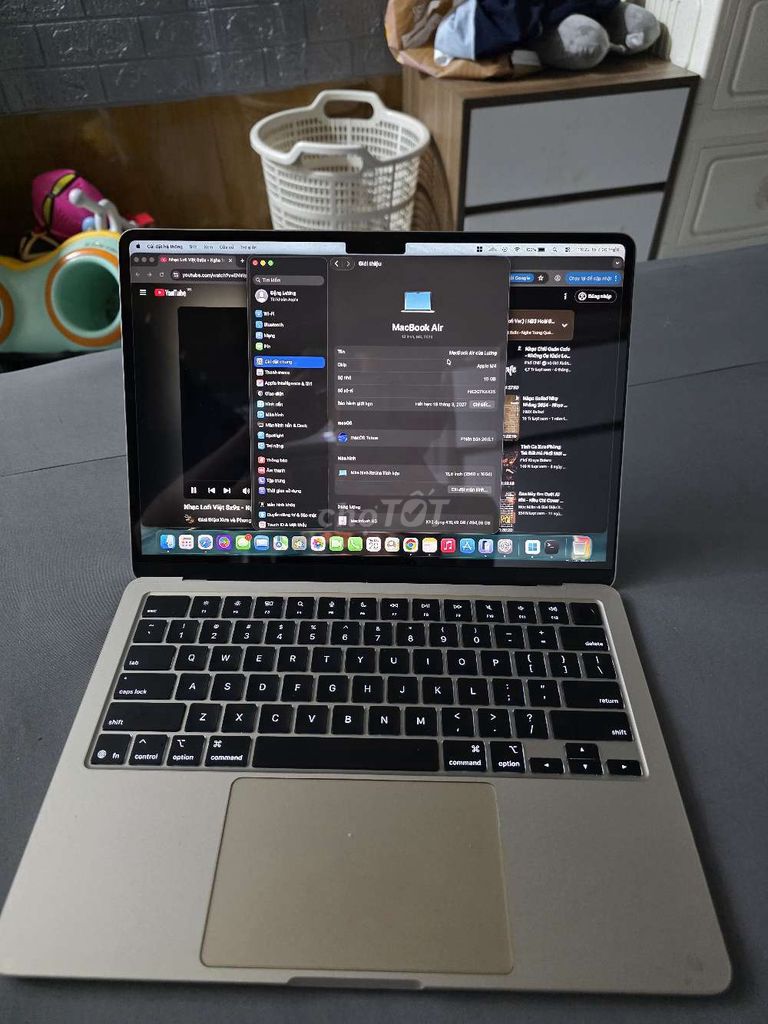 Apple MacBook Air M4 16GB/512GB Bạc. Mua bán Laptop tại Huyện Chương Mỹ Hà Nội được đăng bởi Đặng Quân hình 1