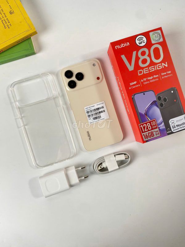 ZTE Nubia V80 Design 4/128gGB fullbox chính hãng. Mua bán Điện thoại tại Quận Hải Châu Đà Nẵng được đăng bởi Thousgiakho hình 1
