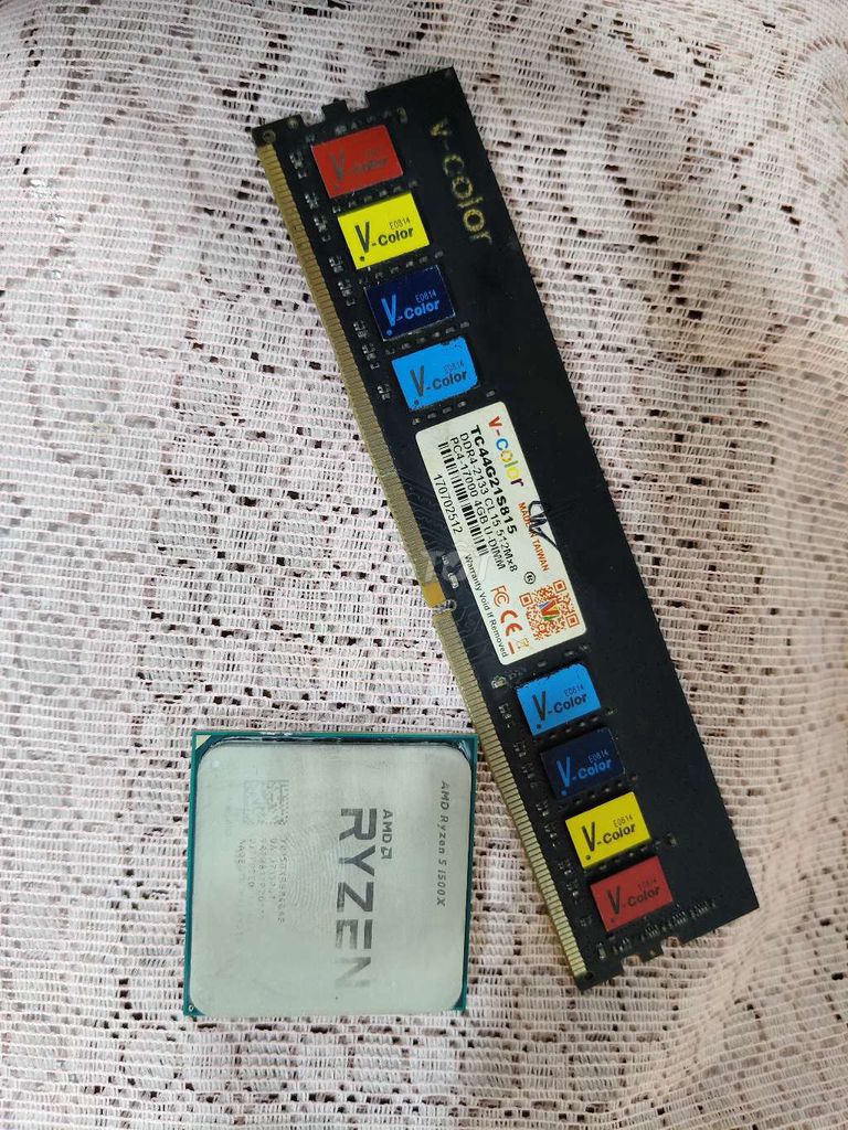 Bán ryzen 5 + d4 4gb. Mua bán Linh kiện (RAM, Card...) tại Thành phố Mỹ Tho Tiền Giang được đăng bởi Trung Tin hình 1