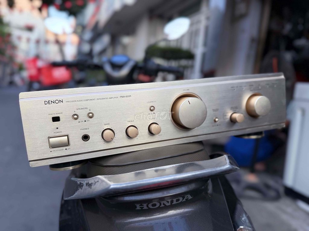Amply Denon PMA-655R xuất Mĩ điện 220V. Mua bán Tivi, Âm thanh tại Quận 7 Tp Hồ Chí Minh được đăng bởi Hoà Đỗ hình 1