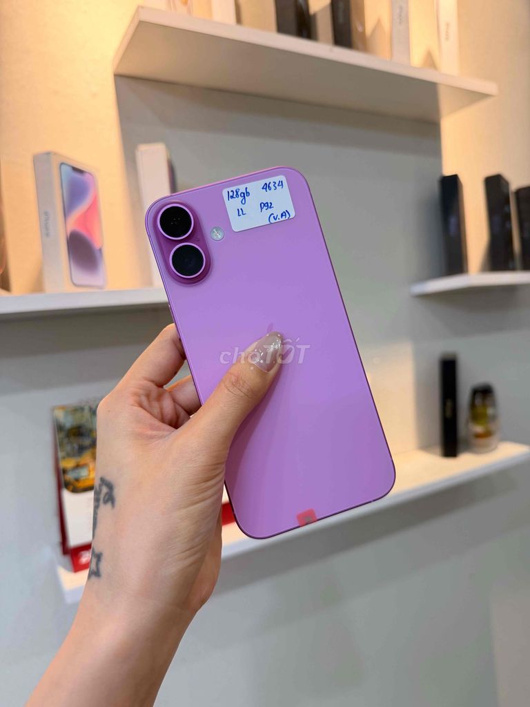 16 Plus 128Gb Quốc Tế Zin Full Pin 92. Mua bán Điện thoại tại Quận Thanh Xuân Hà Nội được đăng bởi T Mobile  hình 1
