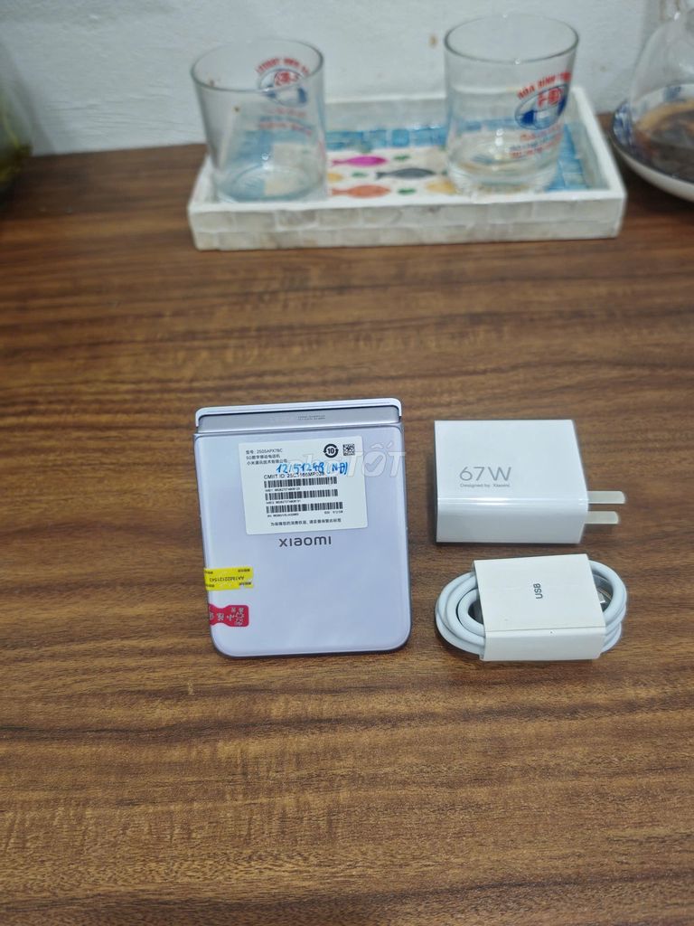 Xiaomi Mix Flip 2 5G 12/512 Tím sạc67w có ship COD. Mua bán Điện thoại tại Quận Hoàng Mai Hà Nội được đăng bởi Trần Ngọc Hiếu hình 1