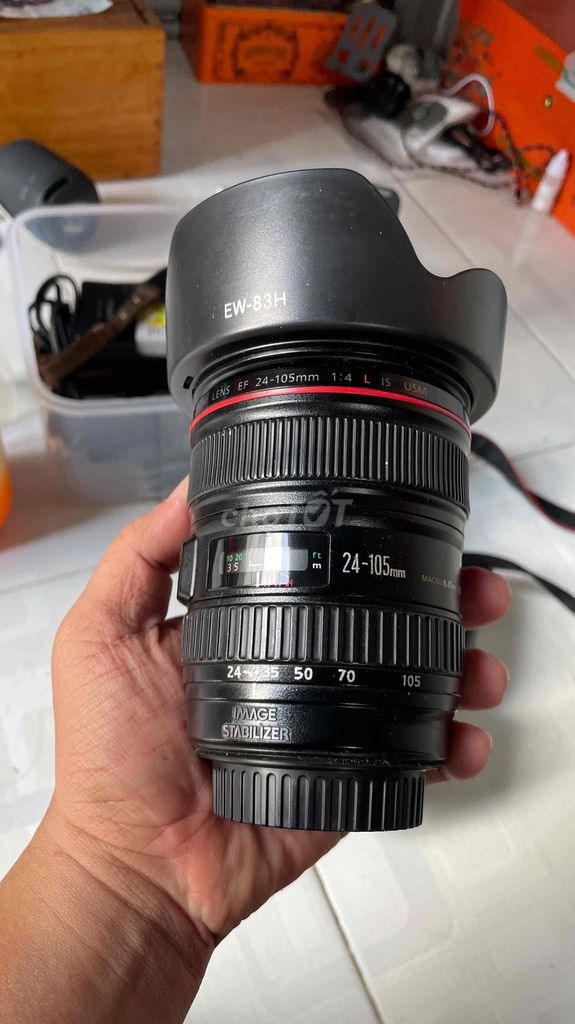 Ống kính Canon 24-105mm đã sử dụng. Mua bán Máy ảnh, Máy quay tại Quận 6 Tp Hồ Chí Minh được đăng bởi Thanh Hoài hình 1