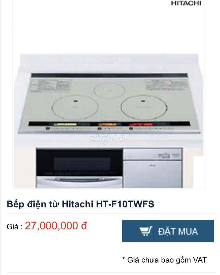 Bếp từ VIP Hitachi HT-CT10TS. Có giọng nói cô gái. Mua bán Bếp, lò, đồ điện nhà bếp tại Quận Tân Phú Tp Hồ Chí Minh được đăng bởi Hàng Nhật Nội Địa Anh Địa hình 1