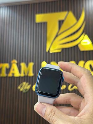 seri7 45mm đẹp pin cao kèm sạc thép zin. Mua bán Thiết bị đeo thông minh tại Huyện Mê Linh Hà Nội được đăng bởi Luyệnnn
