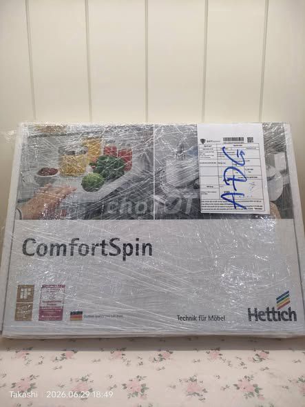 Khay xoay Hettich ComfortSpin nhựa trong. Mua bán Dụng cụ nhà bếp tại Quận 5 Tp Hồ Chí Minh được đăng bởi Mr Quý hình 1