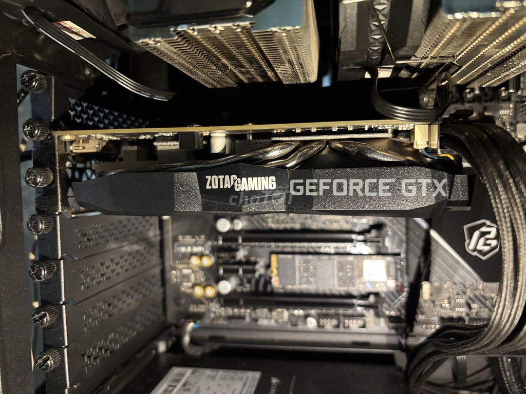 Card đồ họa ZOTAC GEFORCE GTX 1660 SUPER 6GB. Mua bán Linh kiện (RAM, Card...) tại Huyện Chợ Mới An Giang được đăng bởi Khang Pham hình 1