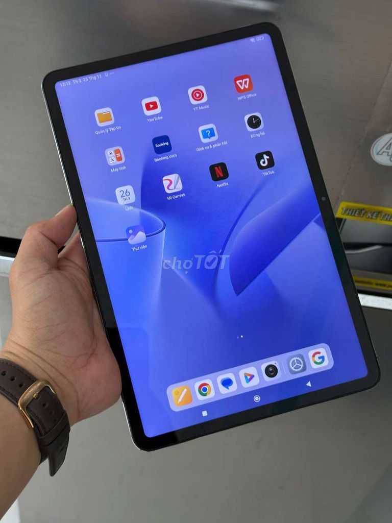 Bán máy Mipad 6 6/128 fullbox, đã dán MH, có ốp.