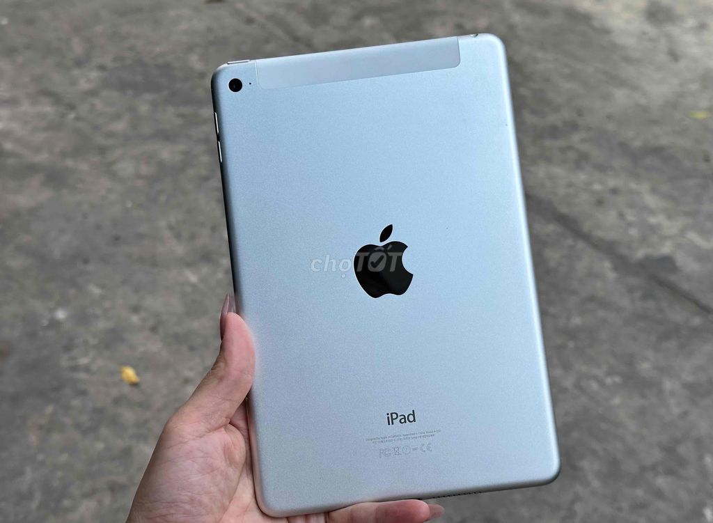 iPad Mini4 Silver 128Gb 4G LTE Zin All. Mua bán Máy tính bảng tại Quận 5 Tp Hồ Chí Minh được đăng bởi Ánh Nguyệt hình 1