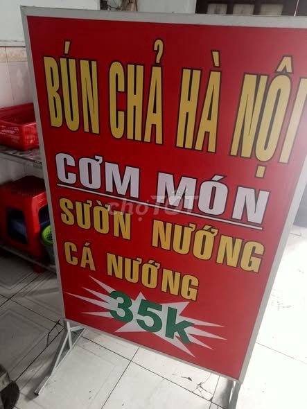 Biển quảng cáo 80x100cm Đỏ. Mua bán Đồ chuyên dụng, Giống nuôi trồng tại Quận 5 Tp Hồ Chí Minh được đăng bởi Hội Đồ Điện Tử hình 1