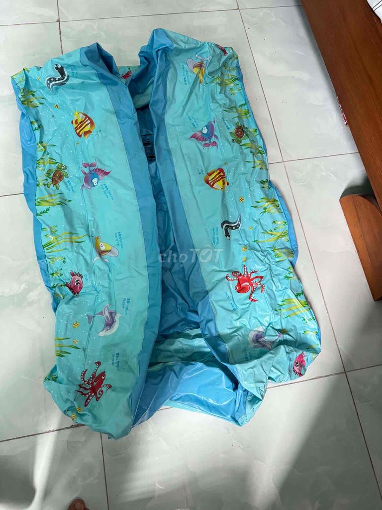 Bể bơi phao 1.2m x 0.8m x 0.4m Xanh dương 95%. Mua bán Sở thích khác tại Quận 10 Tp Hồ Chí Minh được đăng bởi Le Na hình 1