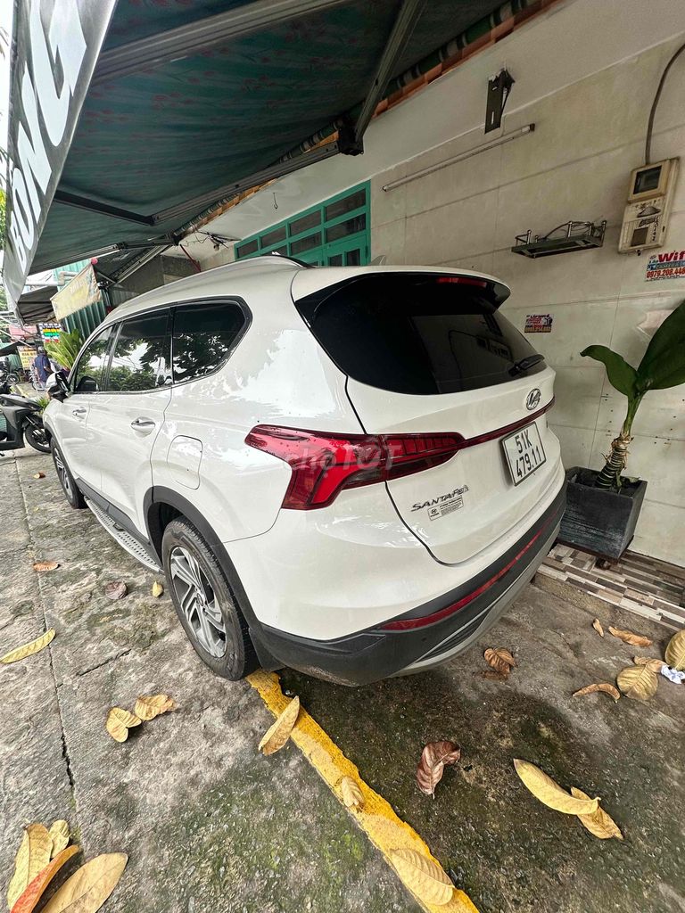 Hyundai Santafe 2022 2.2 Дизель Белый