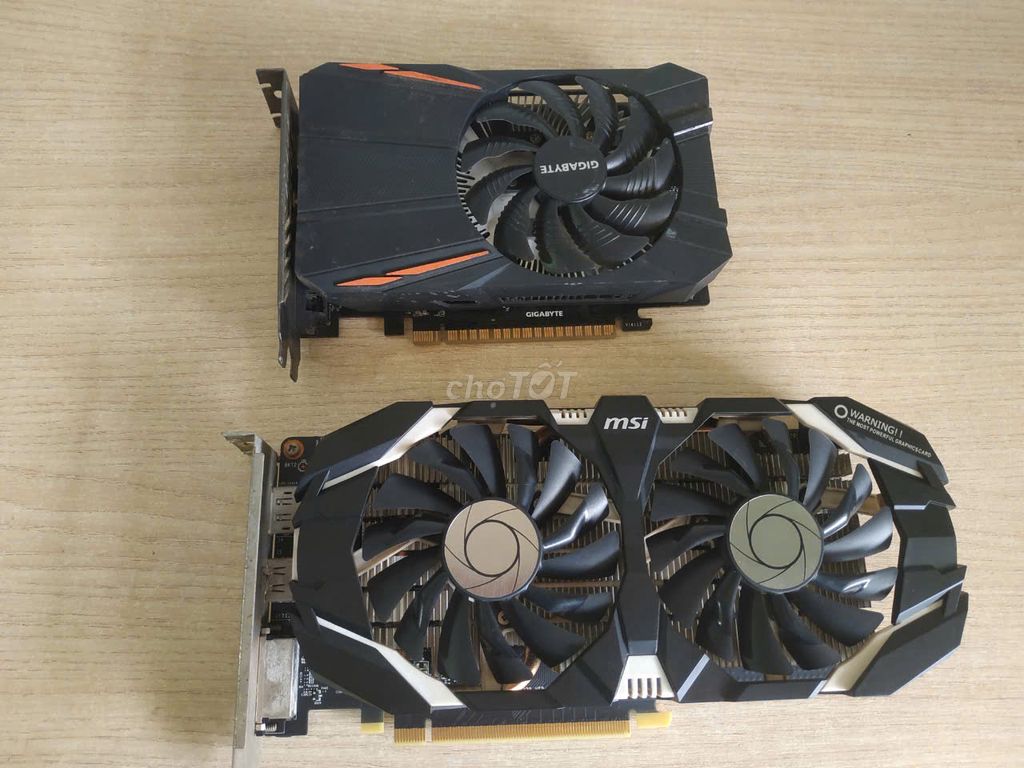CARD MÀN HÌNH MSI 1060 3G,GIGABYTE 1050 2G,. Mua bán Linh kiện (RAM, Card...) tại Thành phố Sóc Trăng Sóc Trăng được đăng bởi QUÝ hình 1