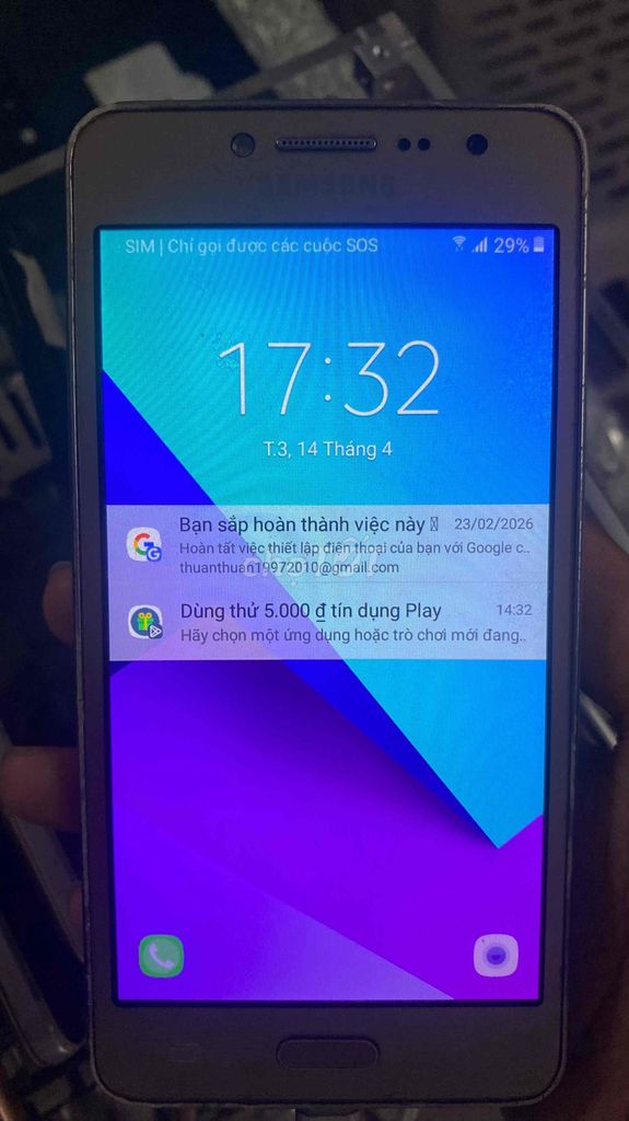 Samsung J2 Prime Vàng hồng. Mua bán Điện thoại tại Huyện Long Điền Bà Rịa - Vũng Tàu được đăng bởi NTN Vlogs hình 1