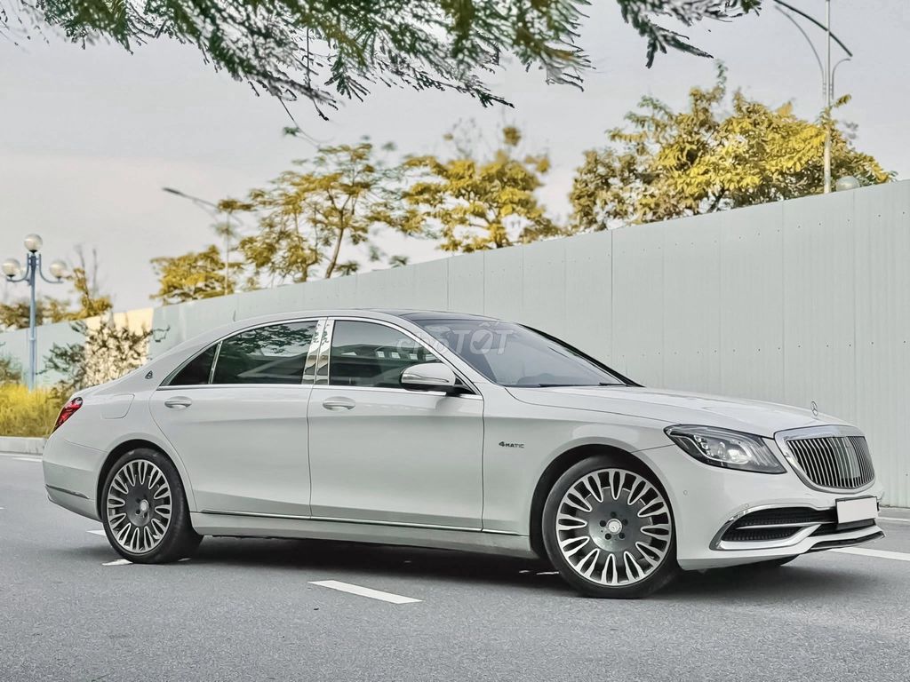 MERCEDES BENZ S400 Đời 2015 Độ Lên MAYBACH Cực Đẹp. Mua bán Ô tô tại Quận Tây Hồ Hà Nội được đăng bởi Nguyễn Hoàng Sơn hình 3