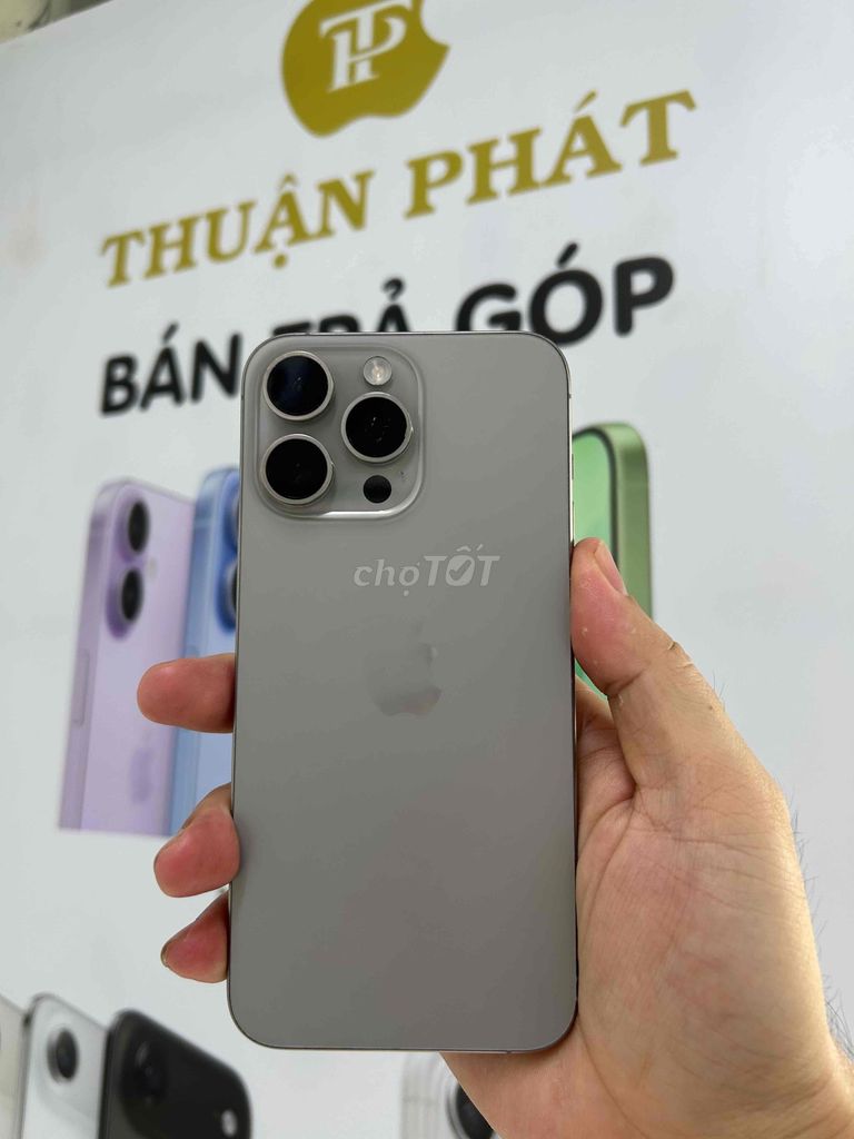 iPhone 15 Pro Max 256GB Titan Quốc tế. Mua bán Điện thoại tại Quận Bình Tân Tp Hồ Chí Minh được đăng bởi Thuận Phát Store hình 1