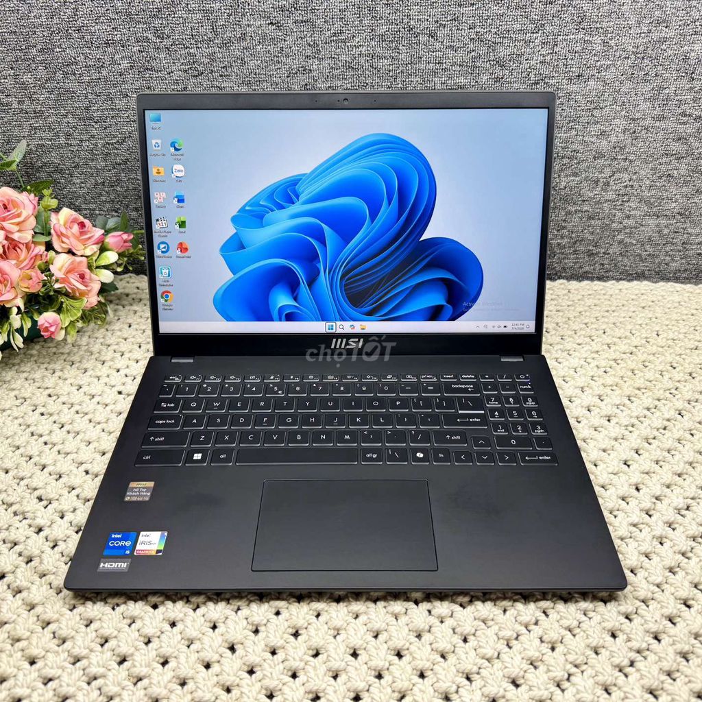MSI Modern 15 - i5 Gen 12 / Ram 16G / SSD 512G. Mua bán Laptop tại Thành phố Huế Thừa Thiên Huế được đăng bởi LÊ NGUYỄN LAPTOP LAPTOPHUE COM VN hình 1