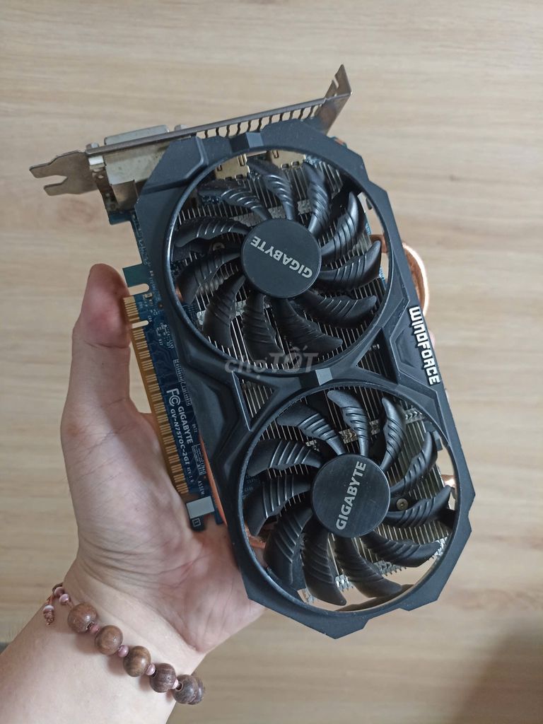 Card rời GIGABYTE GTX 750ti 2GB DDR5 2fan đẹp