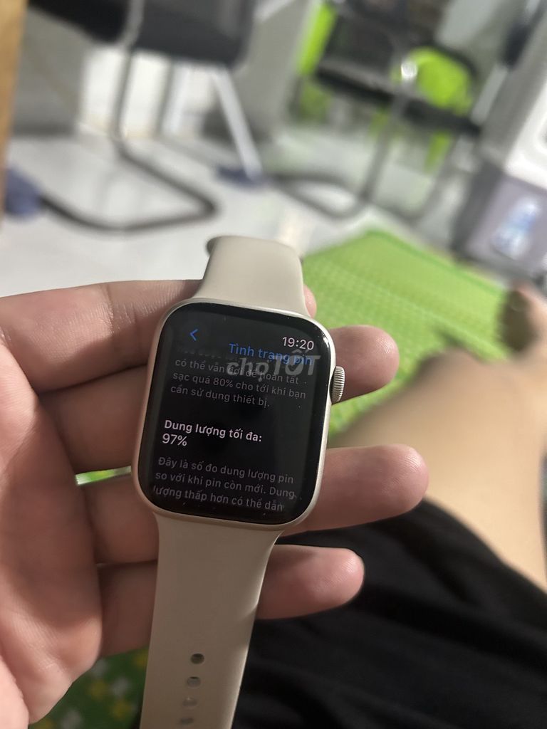 Apple Watch Series 9 45mm Viền nhôm Trắng. Mua bán Thiết bị đeo thông minh tại Quận Liên Chiểu Đà Nẵng được đăng bởi 12B1-08 -Đào Minh Hiếu hình 1