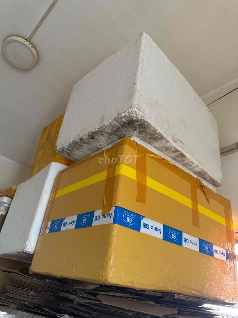 thanh lý thùng xốp lớn. Mua bán Đồ chuyên dụng, Giống nuôi trồng tại Quận 3 Tp Hồ Chí Minh được đăng bởi Hanh hình 1