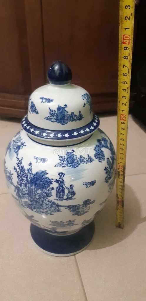 Chóe trang trí Gốm sứ Trắng Xanh Mỹ. Mua bán Đồ sưu tầm, đồ cổ tại Quận Bình Thuỷ Cần Thơ được đăng bởi Ngọc Tiến  hình 1