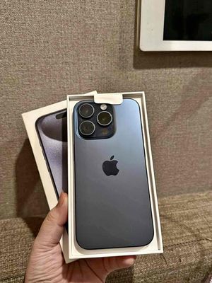 iPhone 15 Pro 128GB Blue FULLBOX BH APPLE 08/2025