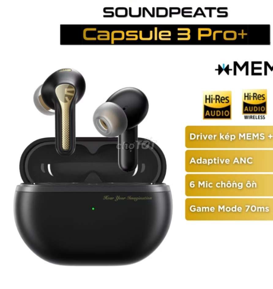 Tai nghe Bluetooth SoundPEATS Capsule 3 Pro+