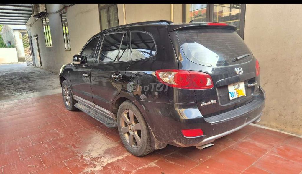 Hyundai Santafe 2009 максимальная комплектация черный