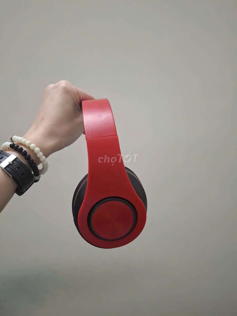 Tai nghe chụp tai B39 Đen đỏ. Mua bán Tivi, Âm thanh tại Quận Bình Thạnh Tp Hồ Chí Minh được đăng bởi Magic thanh lý cá nhân hình 1