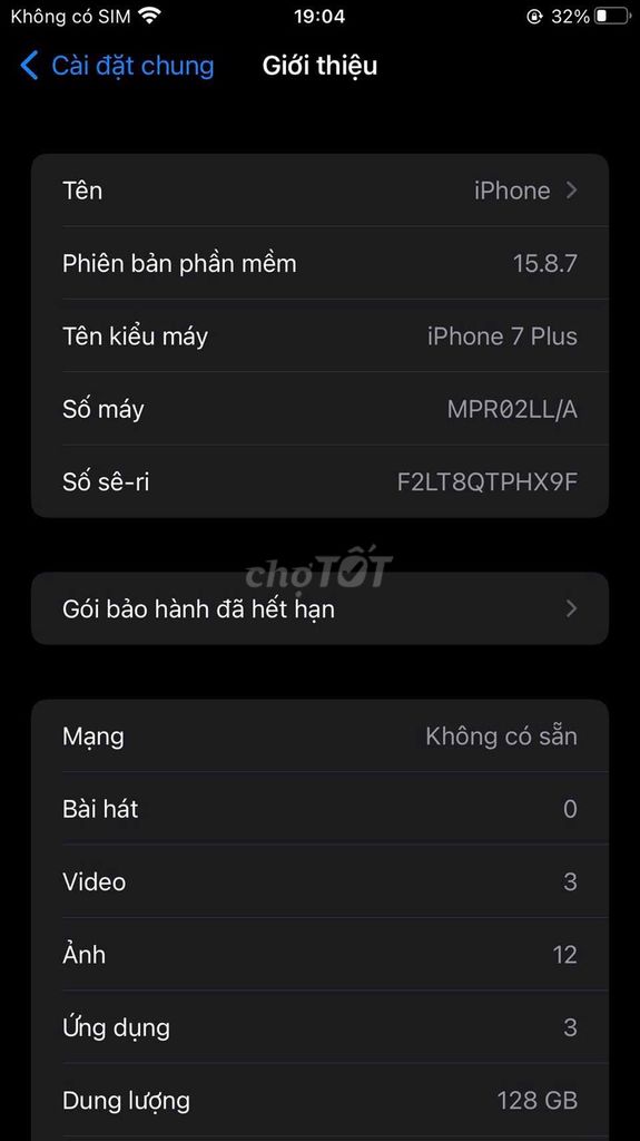 Apple iPhone 7 Plus 128GB Đỏ. Mua bán Điện thoại tại Quận Bình Tân Tp Hồ Chí Minh được đăng bởi Văn Tài hình 1