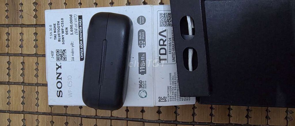 Tai nghe Bluetooth Sony WF-C510 Đen. Mua bán Tivi, Âm thanh tại Quận Hoàng Mai Hà Nội được đăng bởi tuan hình 1