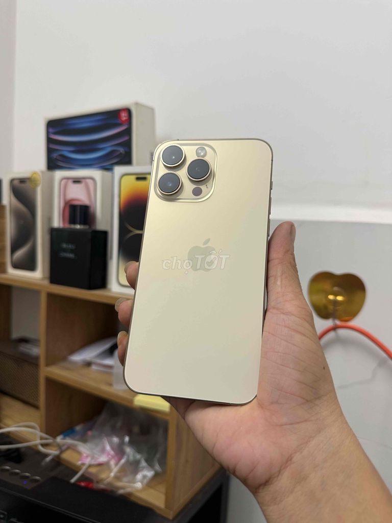 Apple iPhone 14 Pro Max 128GB Vàng. Mua bán Điện thoại tại Thành phố Dĩ An Bình Dương được đăng bởi Hoàng Long Apple hình 1