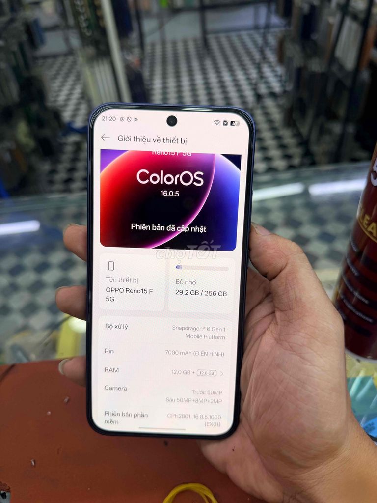 OPPO Reno 15F 5G 12GB/256GB Xanh. Mua bán Điện thoại tại Quận Tân Bình Tp Hồ Chí Minh được đăng bởi Phúc Trương Hoàng hình 1