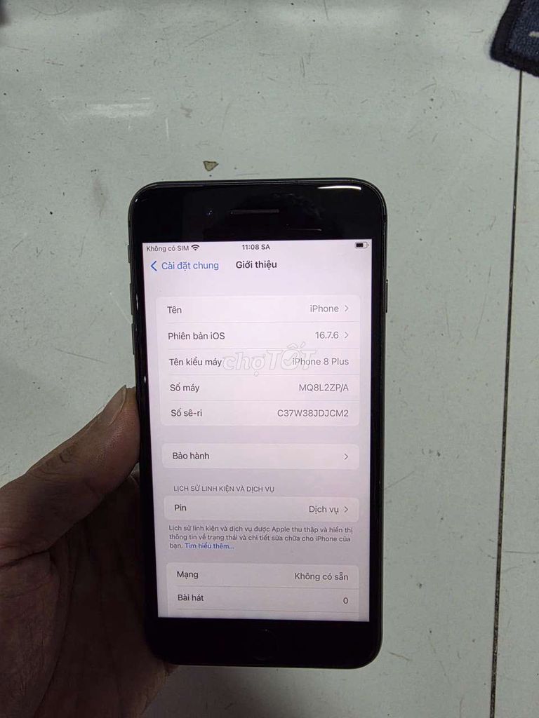  iPhone 8 Plus Đen 98% quốc tế giá rẻ . Mua bán Điện thoại tại Quận 8 Tp Hồ Chí Minh được đăng bởi Thiên Hòa mobile  hình 1