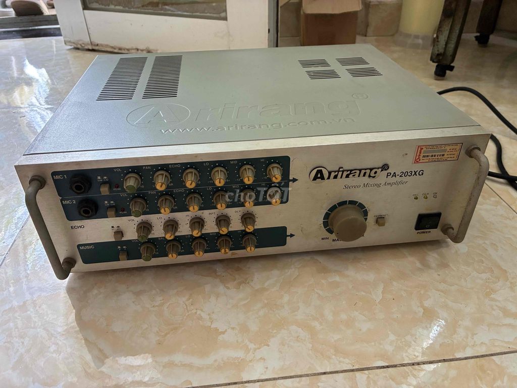 Amply karaoke Arirang PA-203XG Bạc. Mua bán Tivi, Âm thanh tại Quận 7 Tp Hồ Chí Minh được đăng bởi Phan Anh hình 1