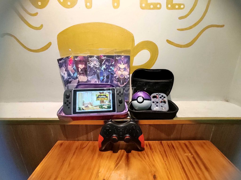 Máy chơi game Nintendo Switch V2 128GB Xám. Mua bán Thiết bị chơi game tại Huyện Cần Giuộc Long An được đăng bởi H Khang hình 1